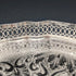 British Vintage Silver Plated Gallery Tray with Legs 25cm Diameter Walker&Hall